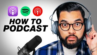 Best Podcast Setup for Beginners 2024 Everything You Need to Start [upl. by Netloc]