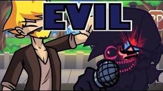 FUNKIN CORRUPTION MOD Bosip Vs Evil Bf DAY 2 EX [upl. by Eixor895]