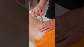 Deep tissue massage and moxibustion therapy for Evelin deeptissuemassage [upl. by Lumbard804]