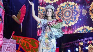 Nichol Bardales es la reina del Carnaval de Cajamarca 2024 [upl. by Aihgn]