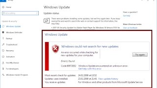 How to Fix Windows Updates Error 80072EE2 Easy [upl. by Ahterod]