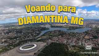 DECOLANDO de Belo Horizonte MG e POUSANDO em Diamantina MG VOO de Helicóptero H125 [upl. by Gustav433]