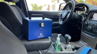 Full review of ONAMOR Ozone Generator machine and How To remove odors with it at home amp in cars [upl. by Essej978]