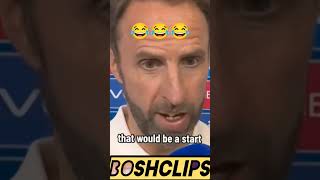 its coming home Gareth Southgate interview after game football comedy england [upl. by Dowzall]