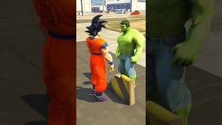 GTA V Superhero vs Anime vs Hulk Slap Battle who will win shorts [upl. by Alahc]