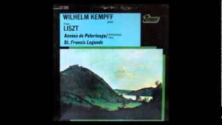 Kempff plays Liszt  Années de pèlerinage Suisse Eglogue [upl. by Elamef]