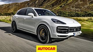 Porsche Cayenne Turbo 2018 review  A perfect mix of luxury and performance  Autocar [upl. by Rebm880]