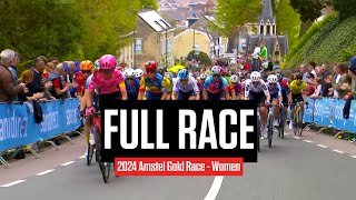 FULL RACE 2024 Amstel Gold Race  Women [upl. by Ellirpa]