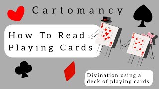 HOW TO READ PLAYING CARDS  CARTOMANCY  EVERY CARD MEANING EXPLAINED [upl. by Anaiek553]