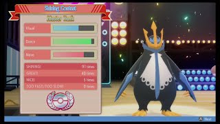 ShiningBrilliant Contest Master Rank Super Contest – Pokémon Brilliant Diamond and Shining Pearl [upl. by Eamaj]