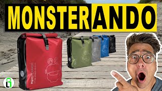 Monsterando 3in1 Drybag TEST  Fahrradtasche amp Rucksack [upl. by Trotter]