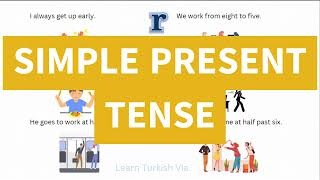 Turkish A2 Exercises 1  Simple Present Tense Geniş Zaman [upl. by Charla732]