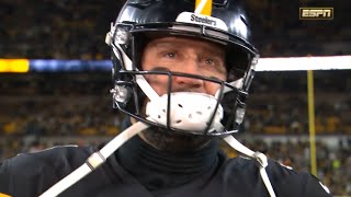 Ben Roethlisberger Last Snap and Emotinal Interview [upl. by Irot349]