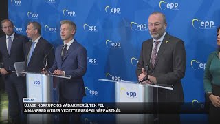 Újabb korrupciós vádak merültek fel a Manfred Weber vezette Európai Néppártnál [upl. by Ahsieym]