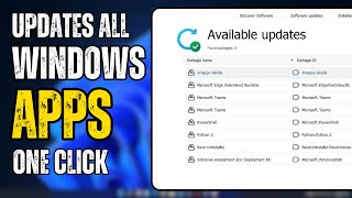 UPDATE ALL Your Windows PC’s APPS with a Single CLICK [upl. by Winzler]