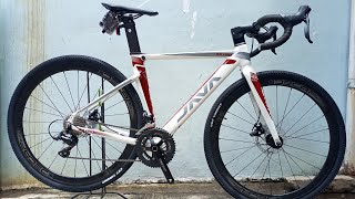 JAVA SILURO 2 GRAVEL BIKE 70040C INTERNAL CABLING NA [upl. by Rafat]