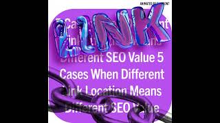 🔑 The Secrets of Link Location in SEO  Unlocked 🚀 Explore how link placement on a webpage drama [upl. by Einamrej]