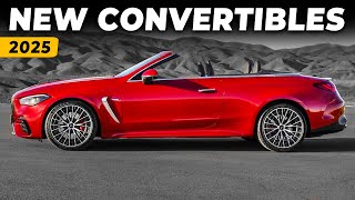 10 New Convertible Cars 2025 [upl. by Einafets]