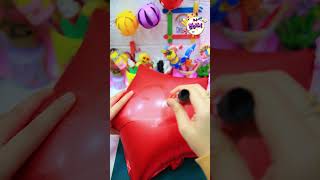 طريقه سهله للكتابه ع البالون 🎈اختراع shorts diy recycling craft art ideas fyp [upl. by Deerdre776]