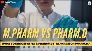 PharmD Vs MPharm  What you should do after BPharm [upl. by Urata950]