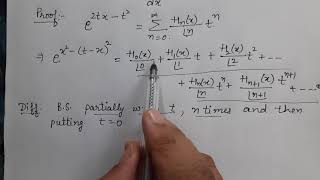 Rodrigues formula for Hermite polynomial [upl. by Dudden]