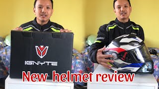 New helmet  IGNYTE HELMET  Helmet review  helmet price [upl. by Valer838]