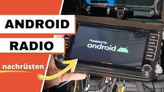 Android Radio nachrüsten  in nur 5 Schritten [upl. by Dougie703]