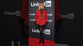 Laverne Cox attends The 28th Annual Webby Awards at Cipriani Wall St in New York shorts [upl. by Ycnahc]