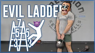 Ladder Up Ladder Down  Best Kettlebell Workouts on YouTube [upl. by Ylloh]