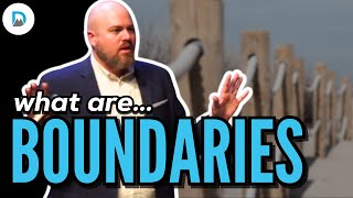 Lets Talk About Boundaries  Dr Jake Porter [upl. by Scheider]