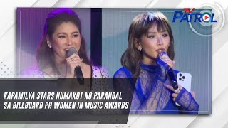 Kapamilya stars humakot ng parangal sa music awards Readers Digest  TV Patrol [upl. by Alyakem]