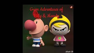 The Grim Adventures of Billy amp Mandy Theme Song cartoonnetwork shortsvideo [upl. by Sobmalarah]