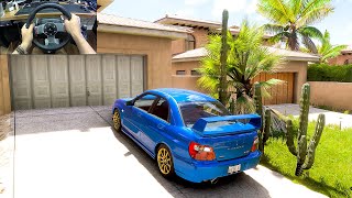 Subaru WRX STI  Forza Horizon 5  Logitech G27G29 Gameplay [upl. by Deegan]