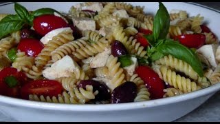 Caprese Pasta Salad  Gluten Free Recipe [upl. by Loss]