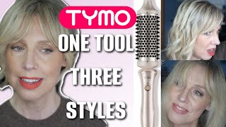 THREE styles ONE tool TYMO thermal blowout brush REVIEW [upl. by Wardieu]