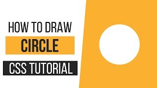 How to Draw a Circle with CSS  How to Draw CSS ShapesTutorial 2  CSS Tutorials [upl. by Derfla]