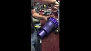 Dyson DC40 cannister clean tutorial [upl. by Nalad]