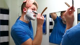 Straight Razor Beard Shave [upl. by Schertz]