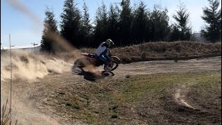 Motocross Primera vez en una pista de cross [upl. by Weisler]