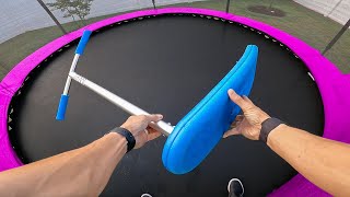 Trampoline Scooter Tricks 2 [upl. by Orfurd]