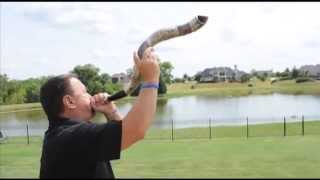 Pastor Larry Blowing the Shofar [upl. by Atiuqes232]