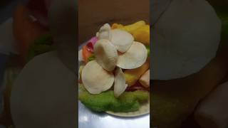 Fry Fryums  nalli  colourful fryums nalli fry making  cooking crunchy [upl. by Gilliette]