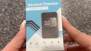 Super nice Breathalyzer Professional Grade Accuracy Alcohol Analyzer Review [upl. by Limbert248]