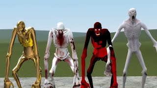 GOLD SCP096CB VS SCP096 Garrys Mod Sandbox [upl. by Noreen95]