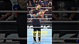 Acknowledge him romanranges not acknowledged for Jemmy wwe romanreigns smackdown shortsfeed [upl. by Ilellan]