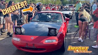 SLAMMED Low Car Limbo New England IMPORT FACEOFF 2022 with Miata vs Civic vs BMW plus more [upl. by Aneel]