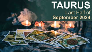 TAURUS LAST HALF OF SEPTEMBER 2024 quotA BLESSING IN DISGUISEquot tarotreading september2024 [upl. by Ahsikahs143]