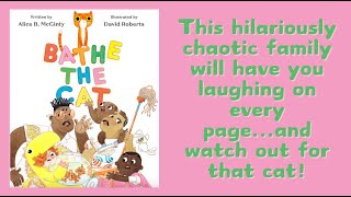 Bathe the Cat video book trailer [upl. by Frangos]