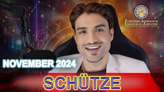 SCHÜTZE MONATSHOROSKOP NOVEMBER 2024 ZEHNSTERN ASTROLOGIE [upl. by Jurgen728]