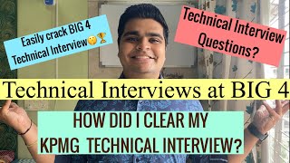 Technical Interviews at BIG 4  How to prepare for a TECHNICAL INTERVIEW  Part 2  HNJ [upl. by Suzanna]